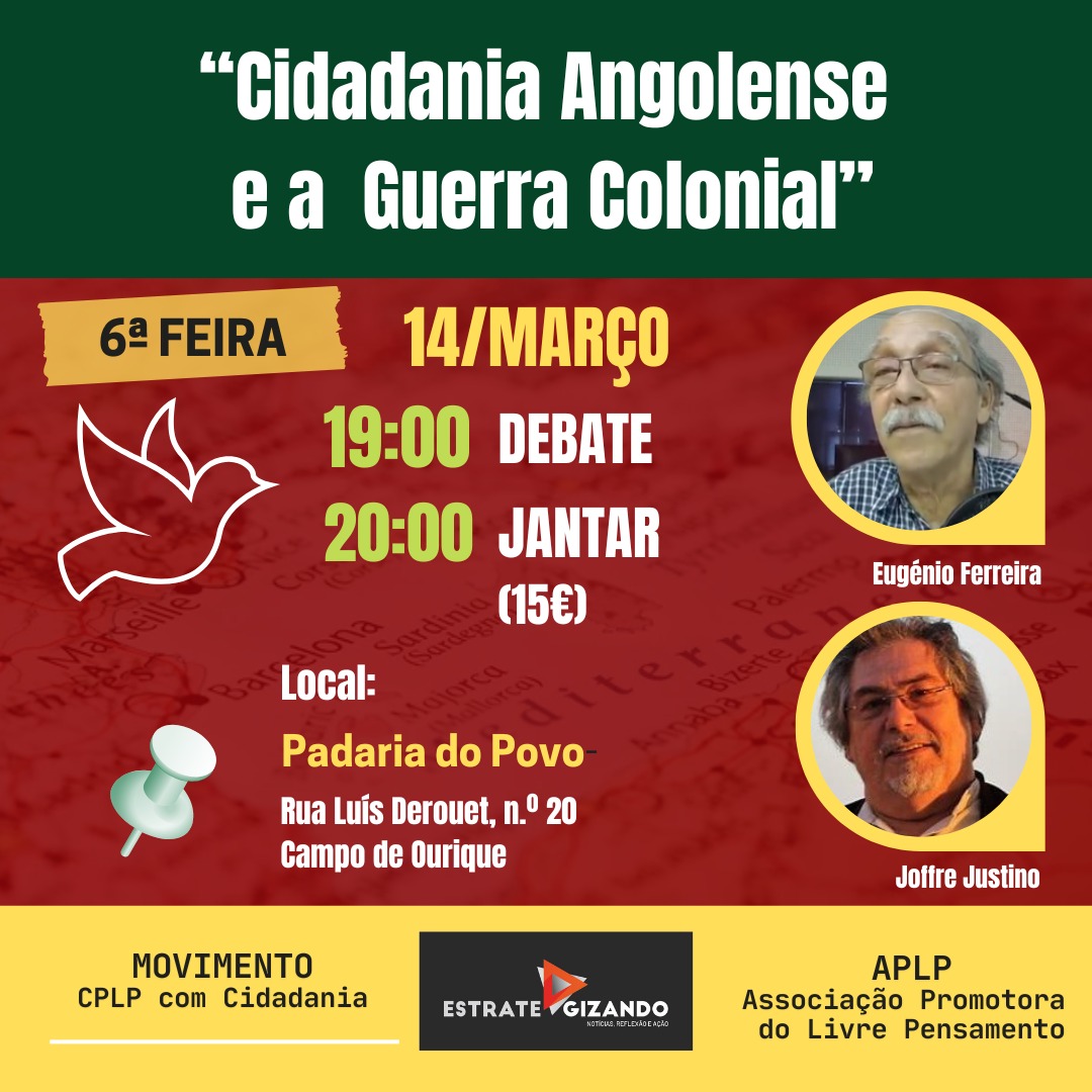 Debate: “Cidadania Angolana e a Guerra Colonial”