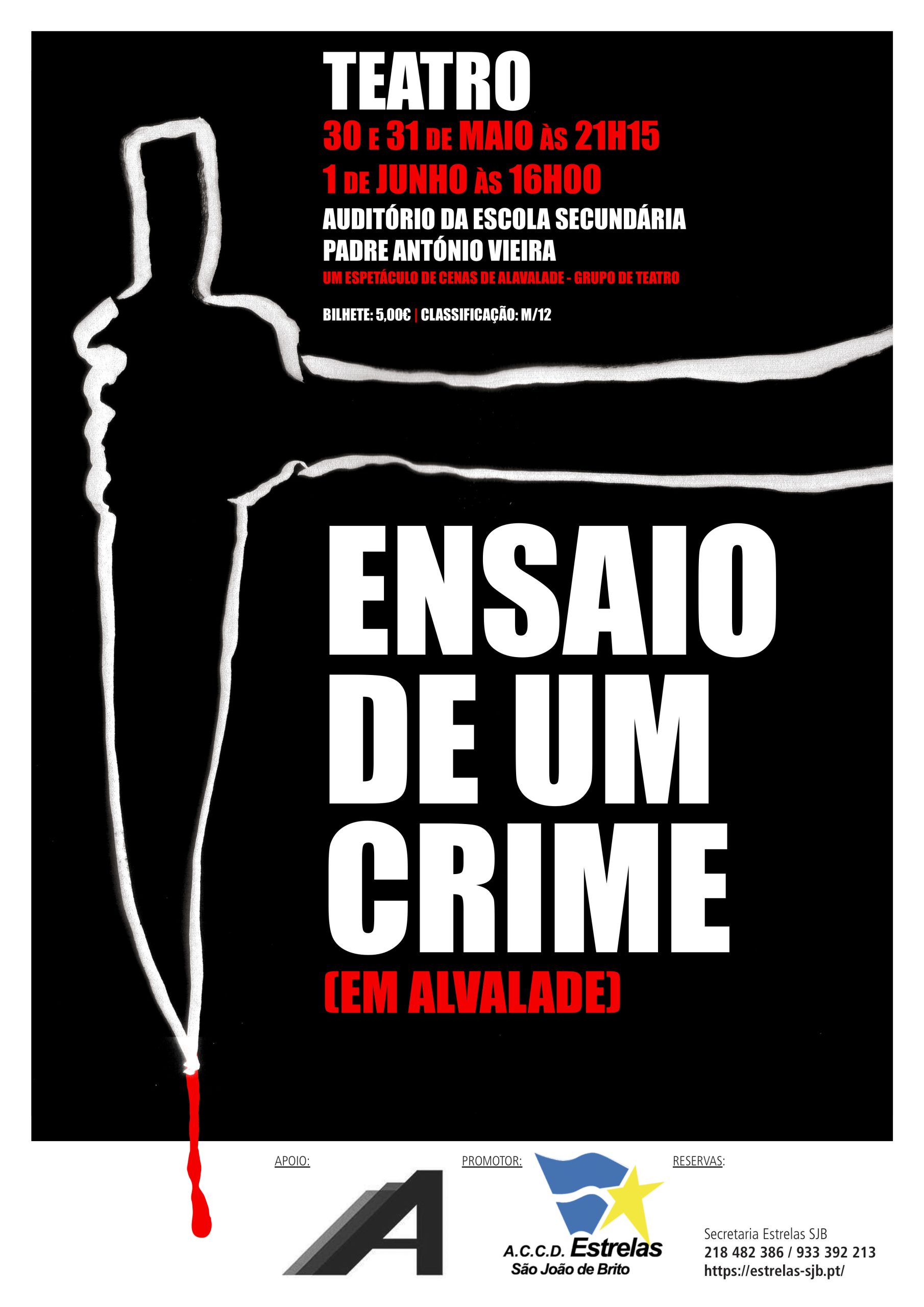 “Ensaio de um Crime”: Espetáculo de teatro que desafia o óbvio