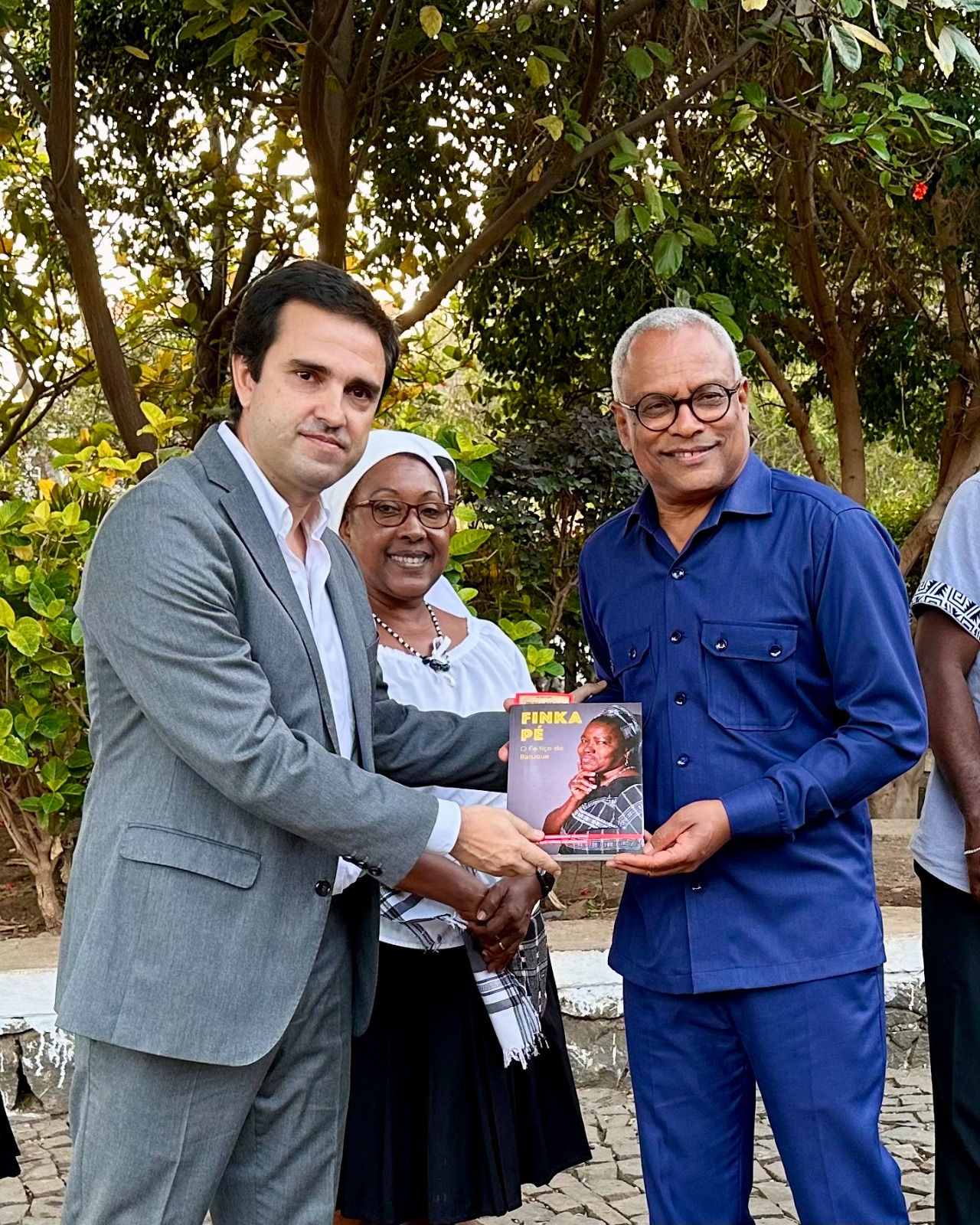 Encontro com o Presidente da República, José Maria Neves na Cidade Velha