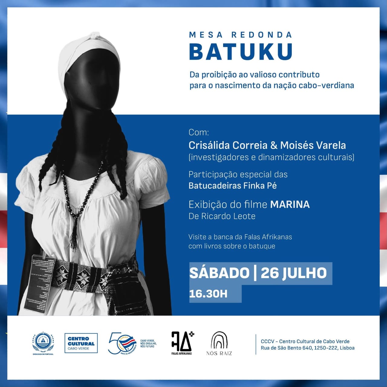 Mesa-redonda “Batuku – da proibição ao valioso contributo para o nascimento da Nação Cabo-verdiana”