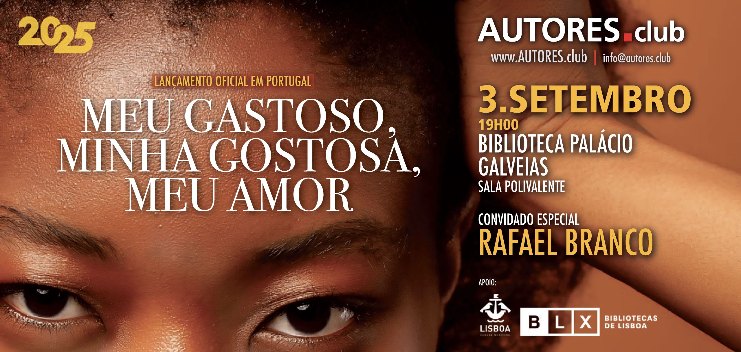 Rafael Branco lança novo livro e dá voz ao amor e aos invisíveis