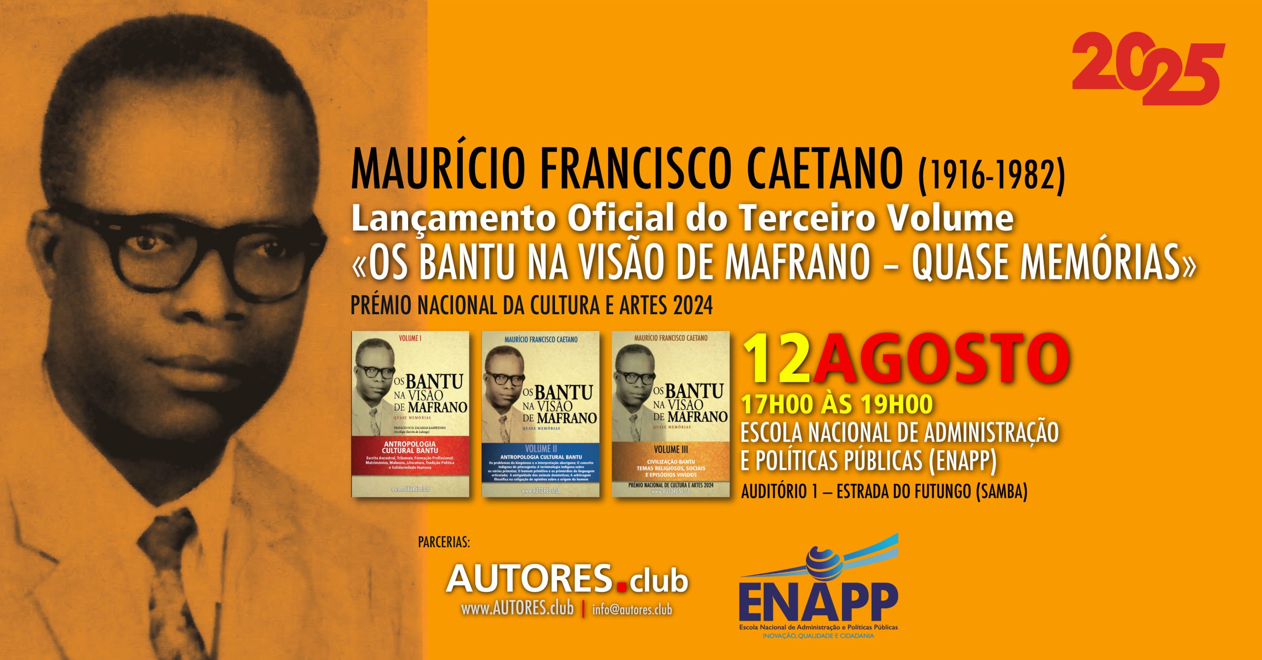 Mafrano: Terceiro volume apresentado em Luanda