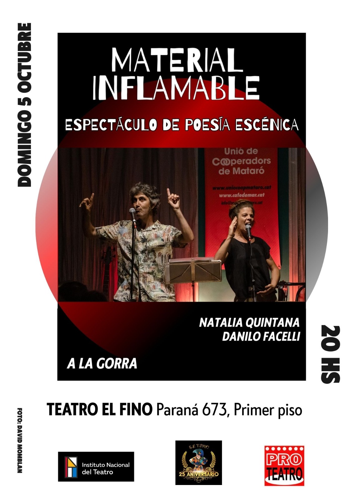 Danilo Facelli Fierro apresenta “Material Inflamable” em Buenos Aires