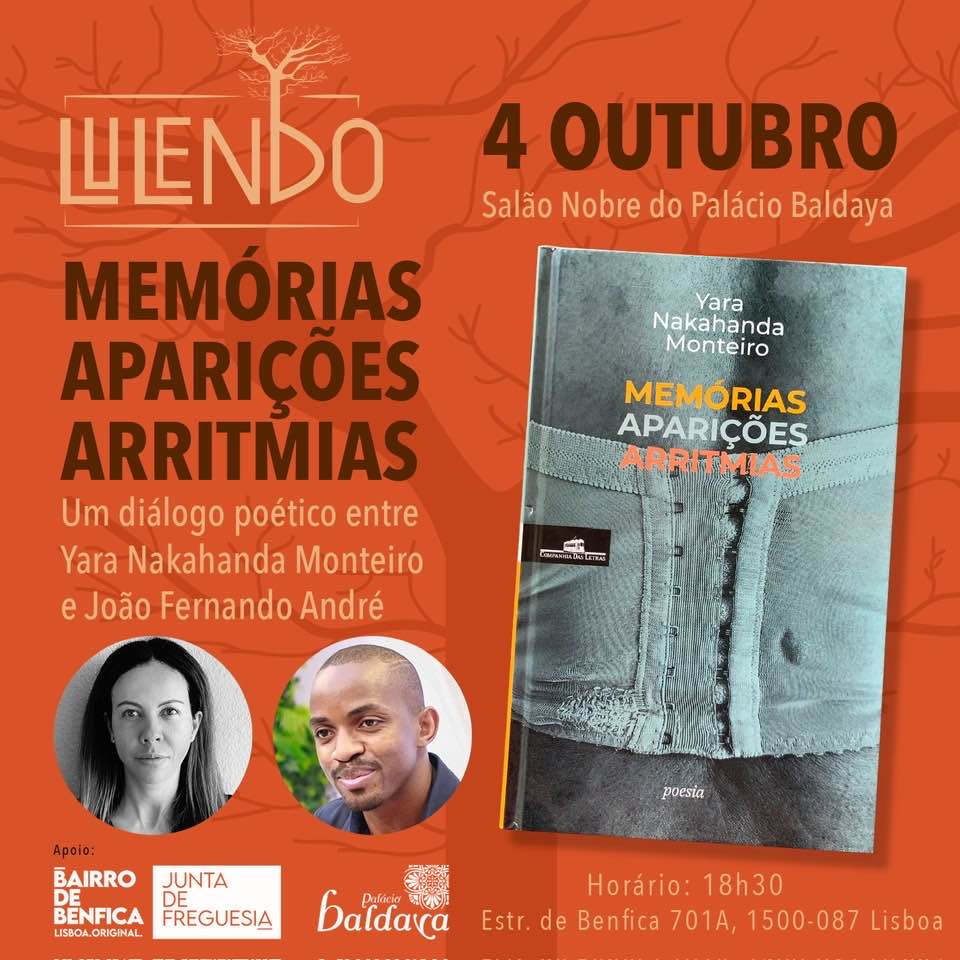 “Memórias Aparições Arritmias”: um encontro poético no Palácio Baldaya