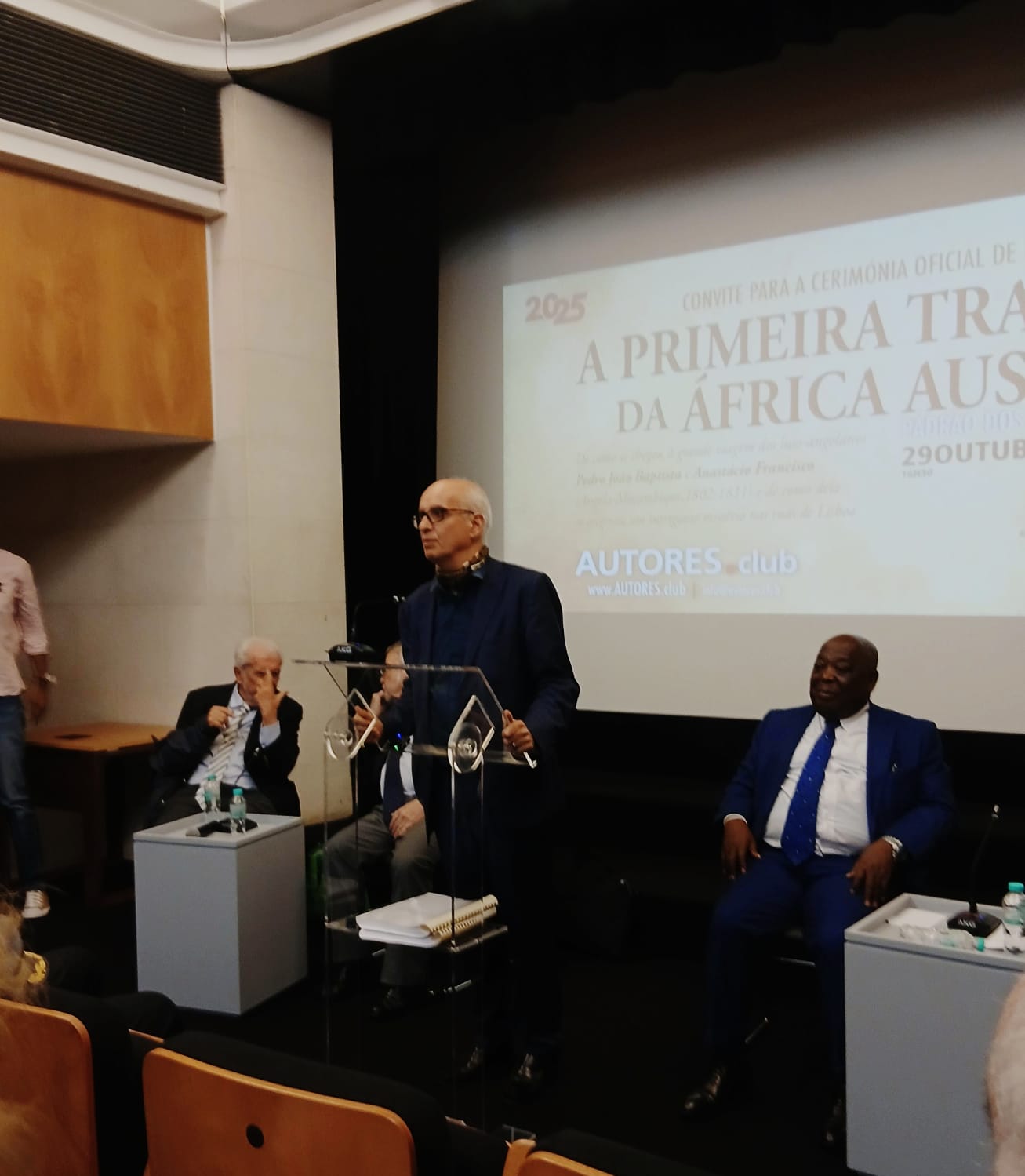 “É tempo de repor a verdade histórica”, a intervenção do editor João Ricardo Rodrigues