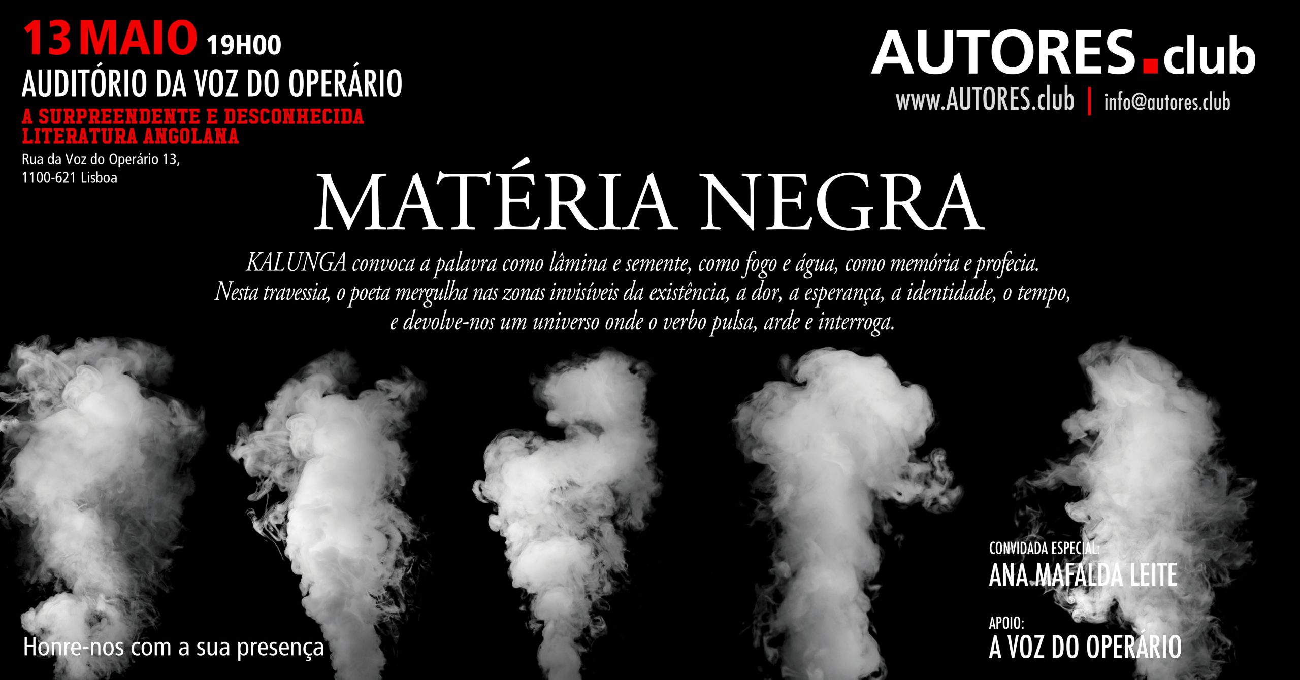 “A Voz do Operário, Sem Maka”: Kalunga apresenta “Matéria Negra”