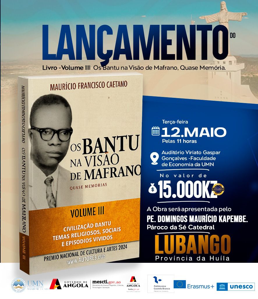 Colectânea “Os Bantu na Visão de Mafrano” chega ao Sul de Angola