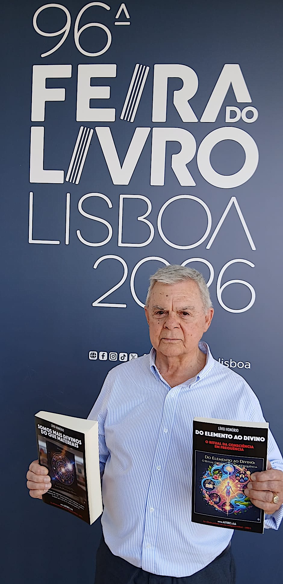 Lívio Honório inaugurou a Feira do Livro de Lisboa com uma reflexão entre consciência, espiritualidade e Inteligência Artificial